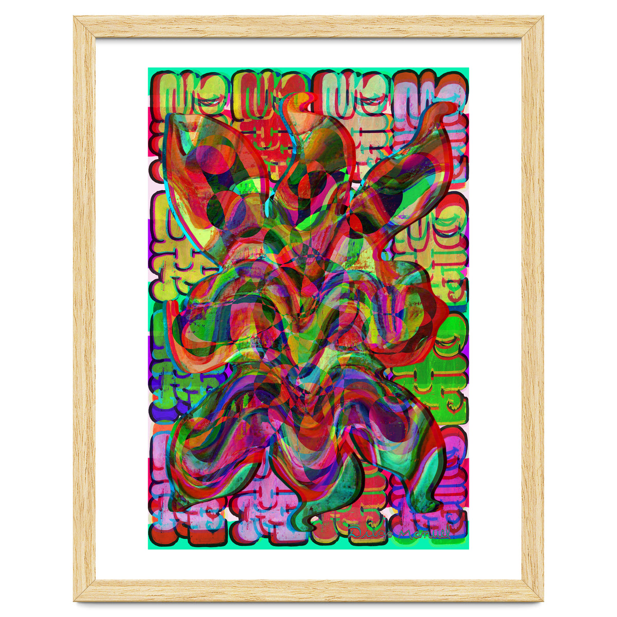 Pop Abstract 2023 Tapiz 103