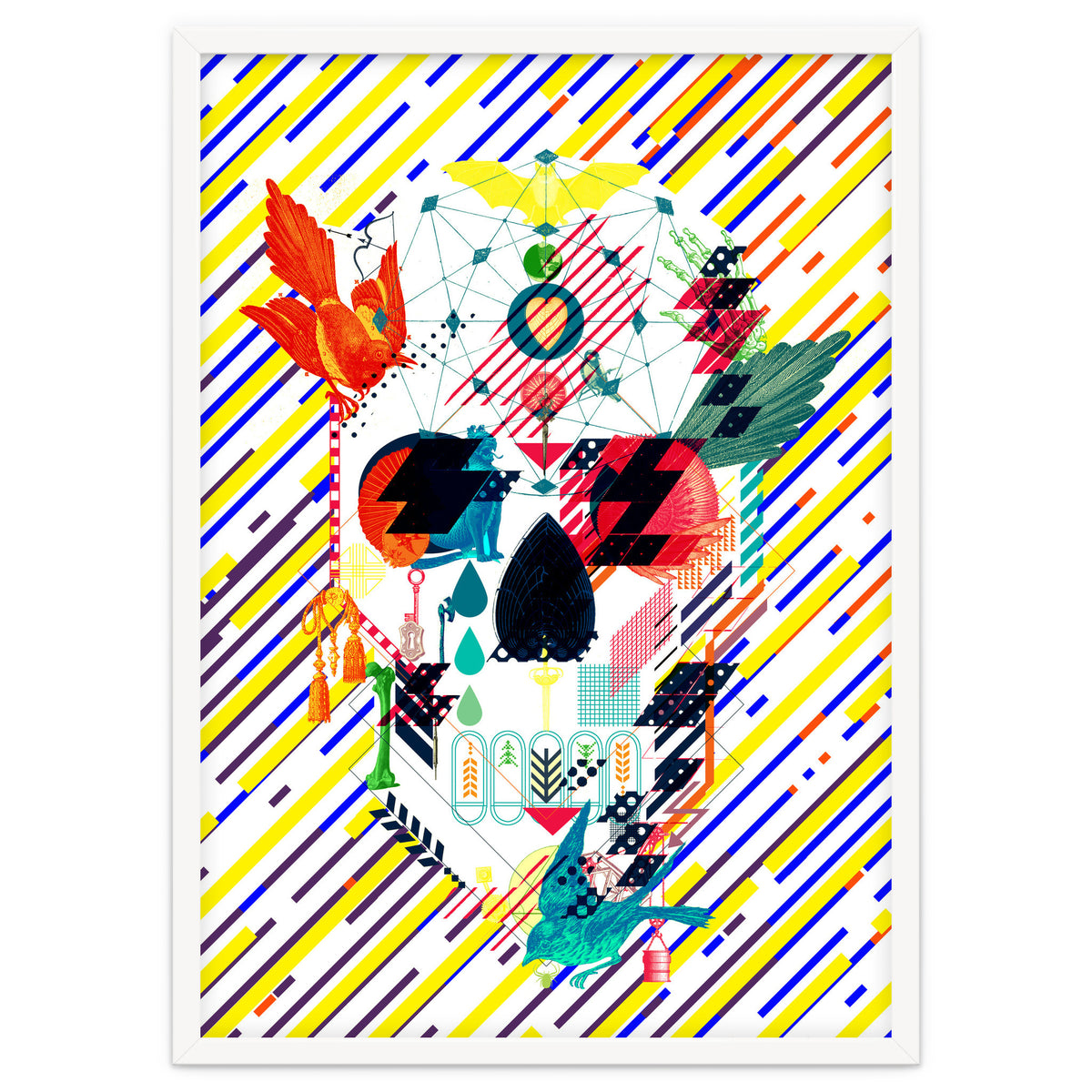 Abstract Skull