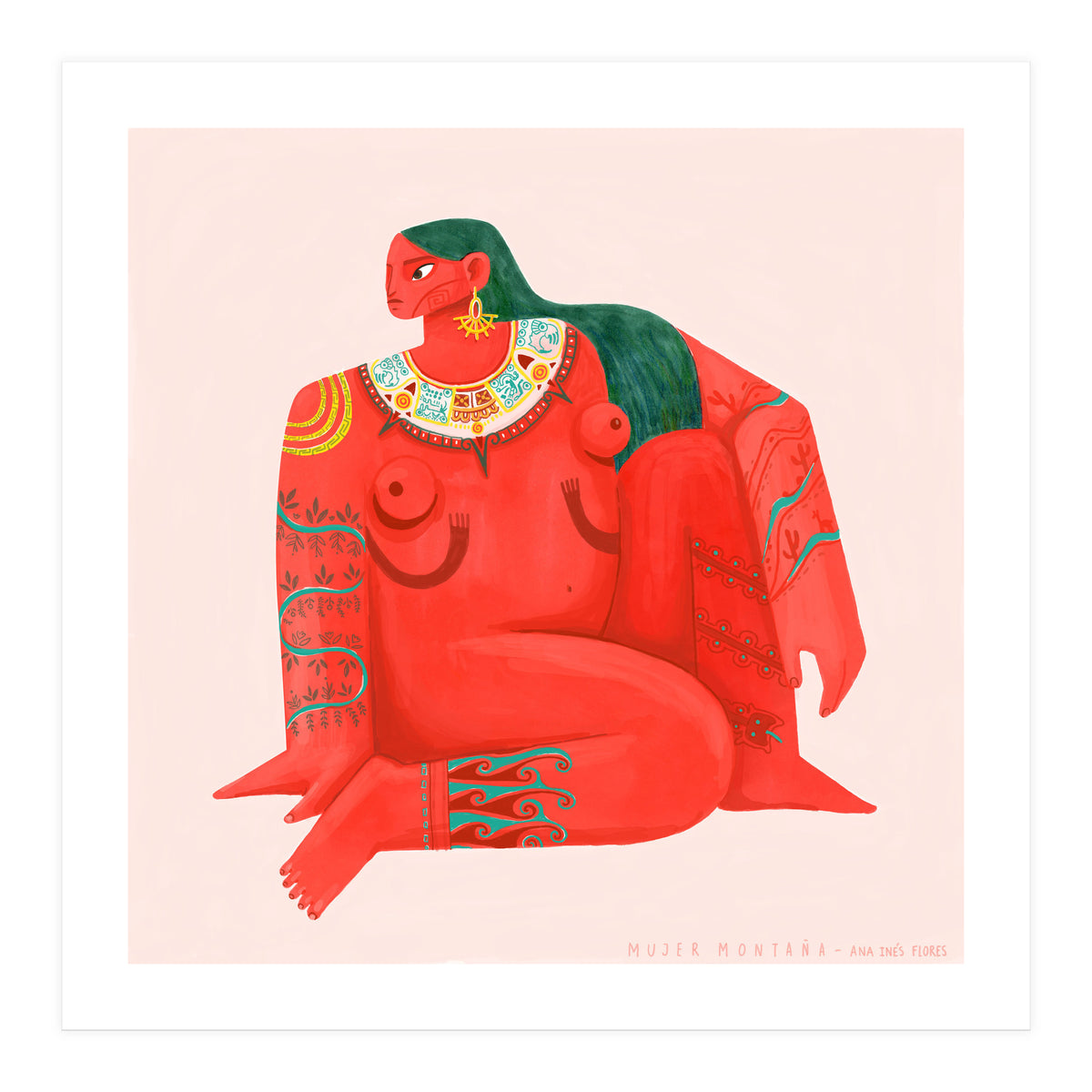 Mujer Montaña (Print Only)