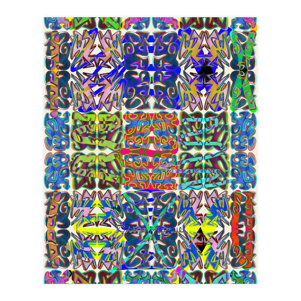 Graffitis 2021 Tapiz 100 (Print Only)