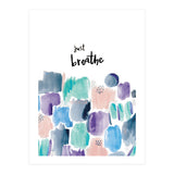 Abstract Shapes - Just breathe (Print Only) thumbnail