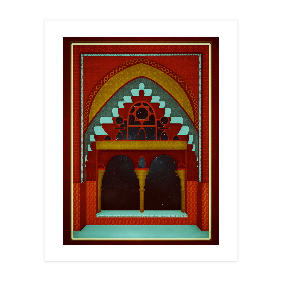 Window in the Alhambra (Print Only)