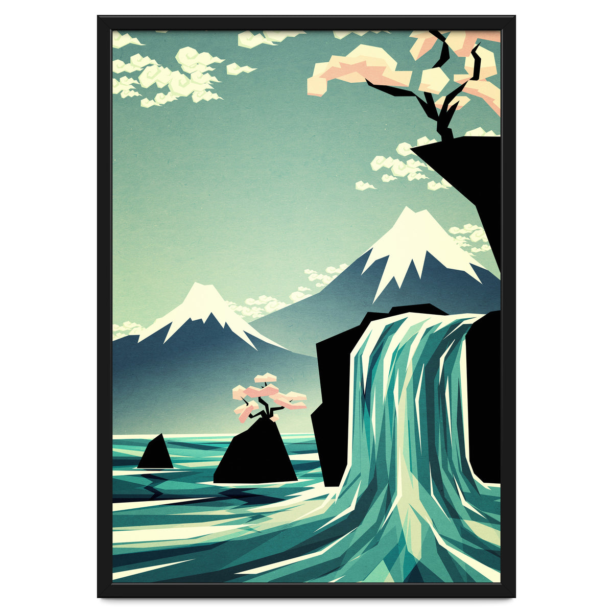 Waterfall Blossom Dream