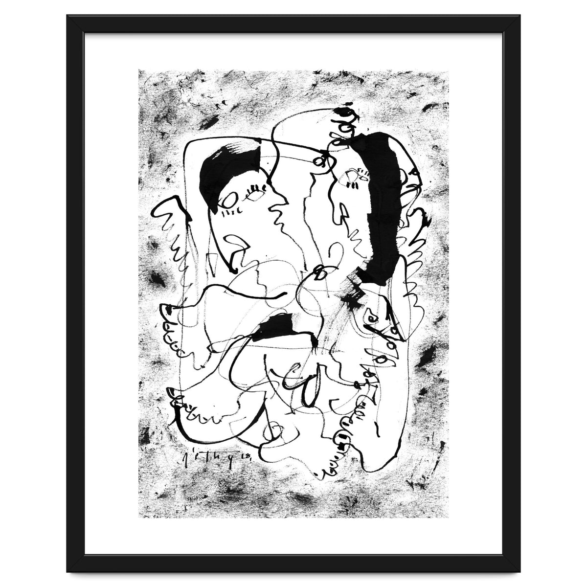 Dancing Forever - b&w