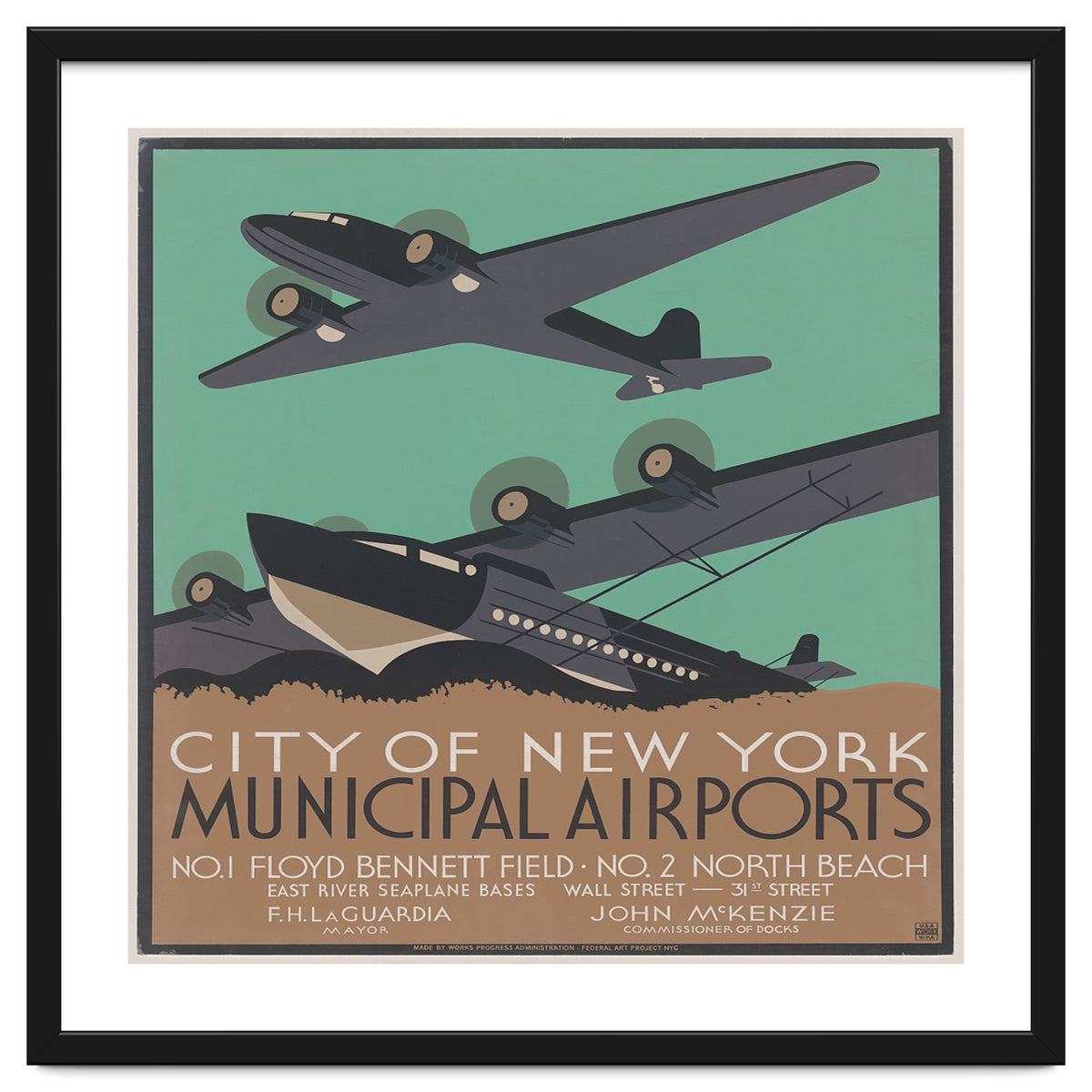 New york airplanes.
