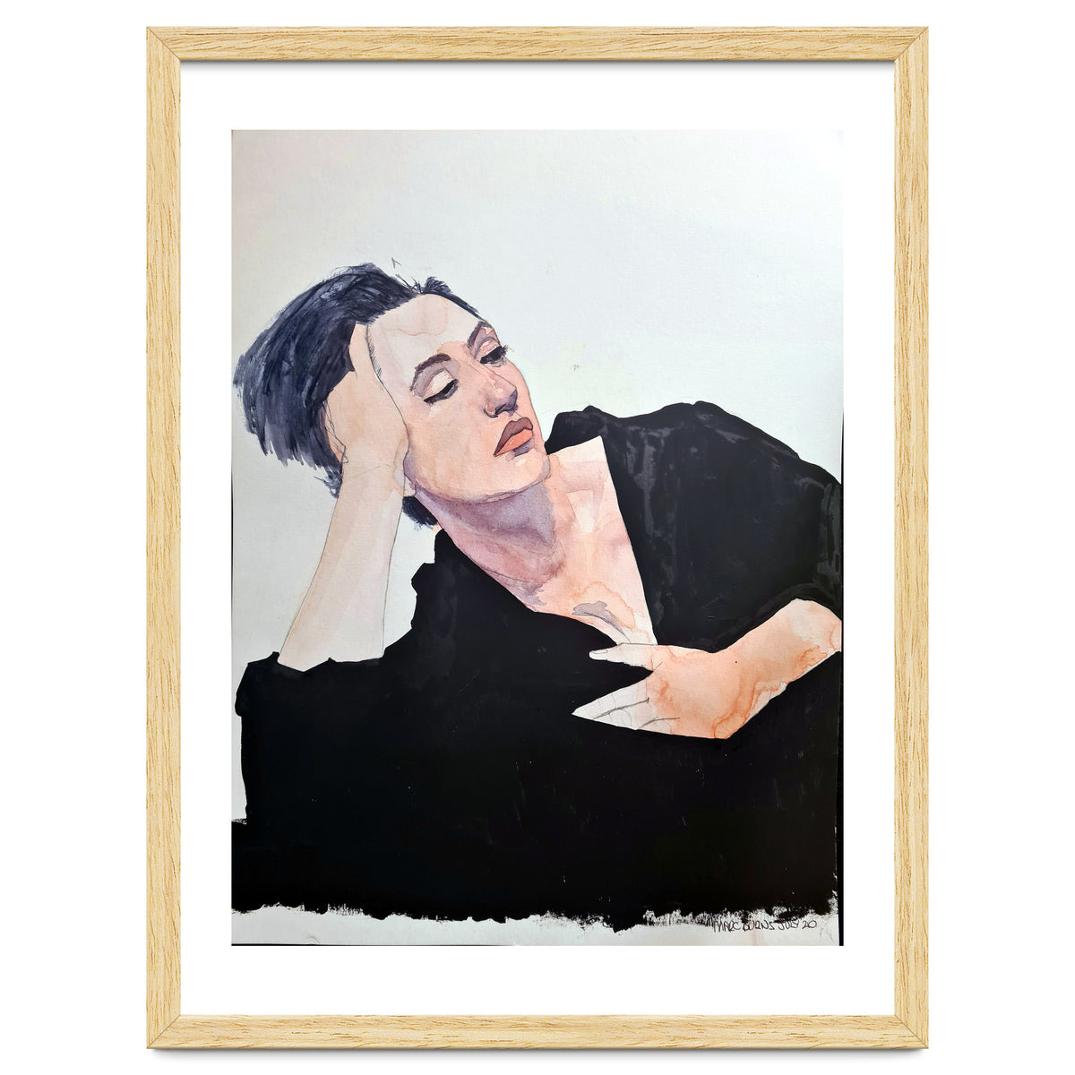 Untitled #91 - Woman in black