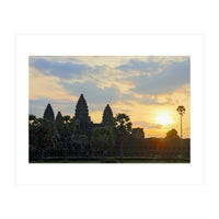 Dawn over Ankor Wat (Print Only)