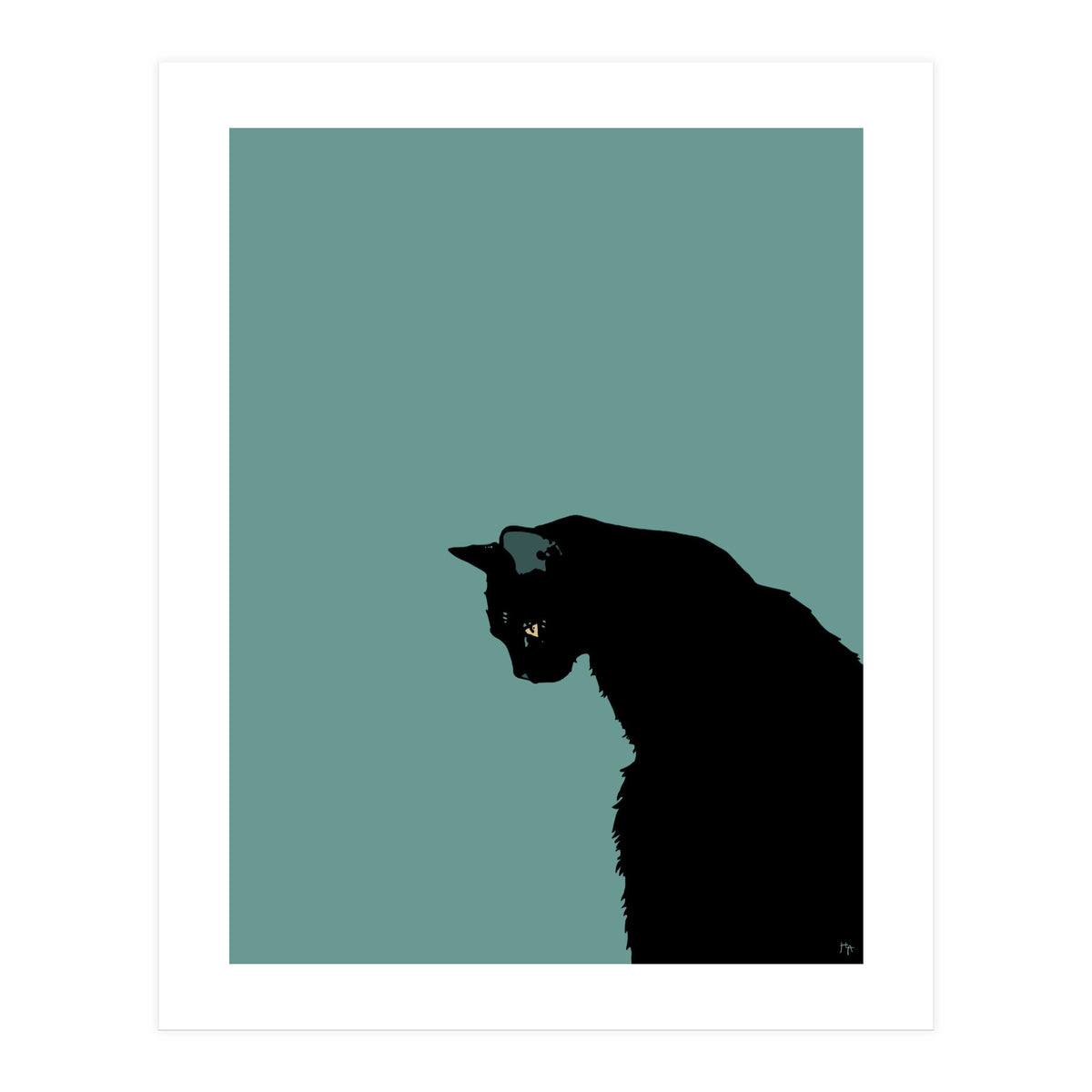 Blue Cat (Print Only)