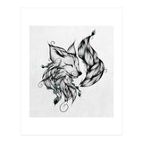 Fox B&w (Print Only) thumbnail