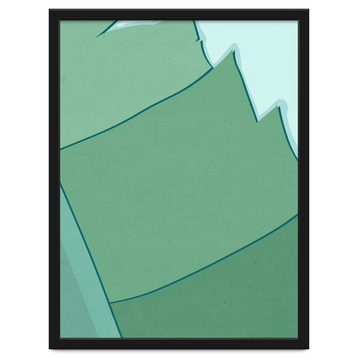 Abstract Banana Leaves Three - Greener Eden