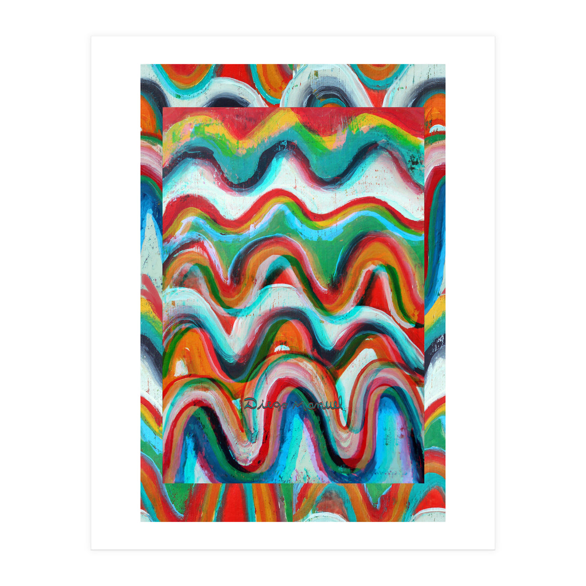 Pop Abstract A 1 (Print Only)