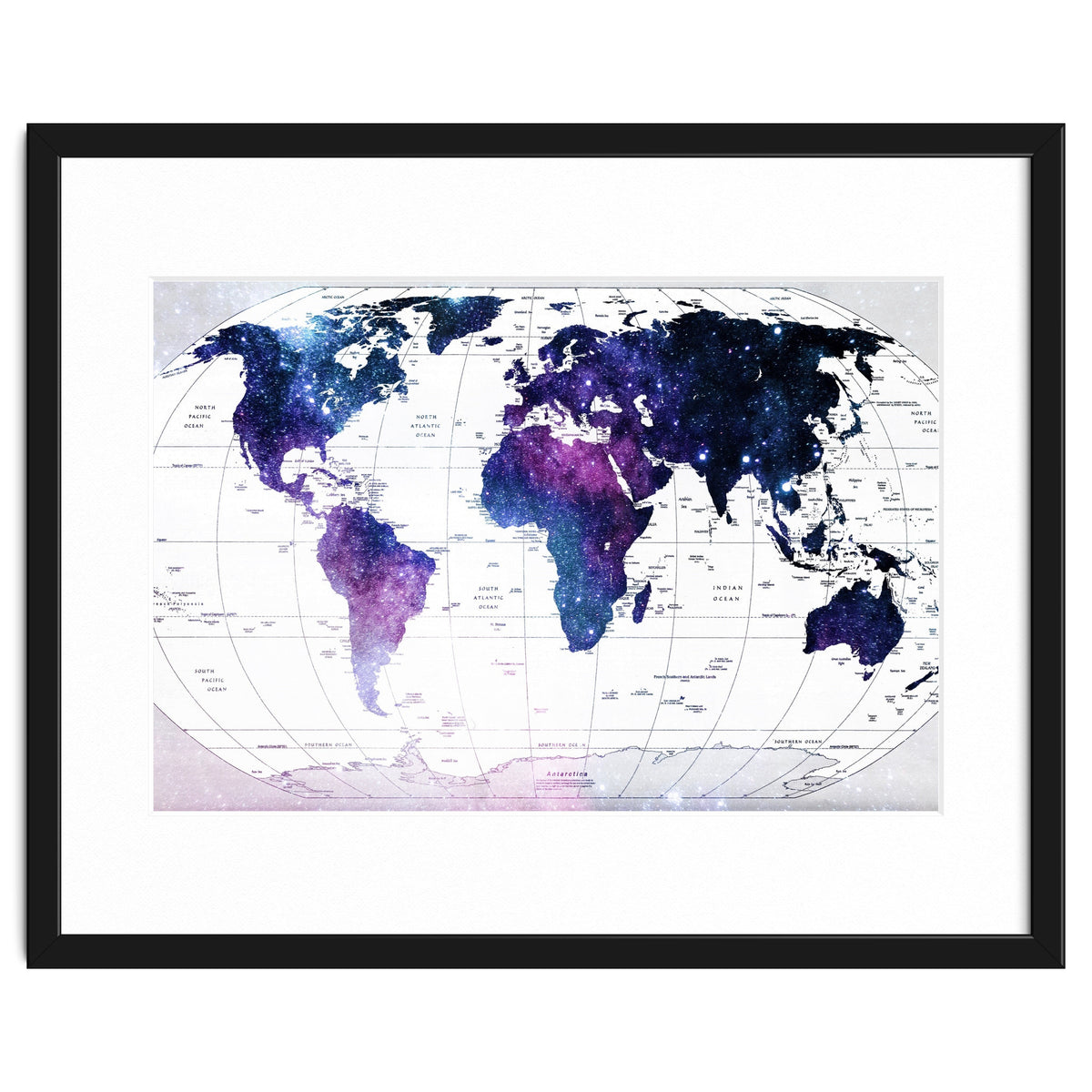 ALLOVER THE WORLD-Galaxy map