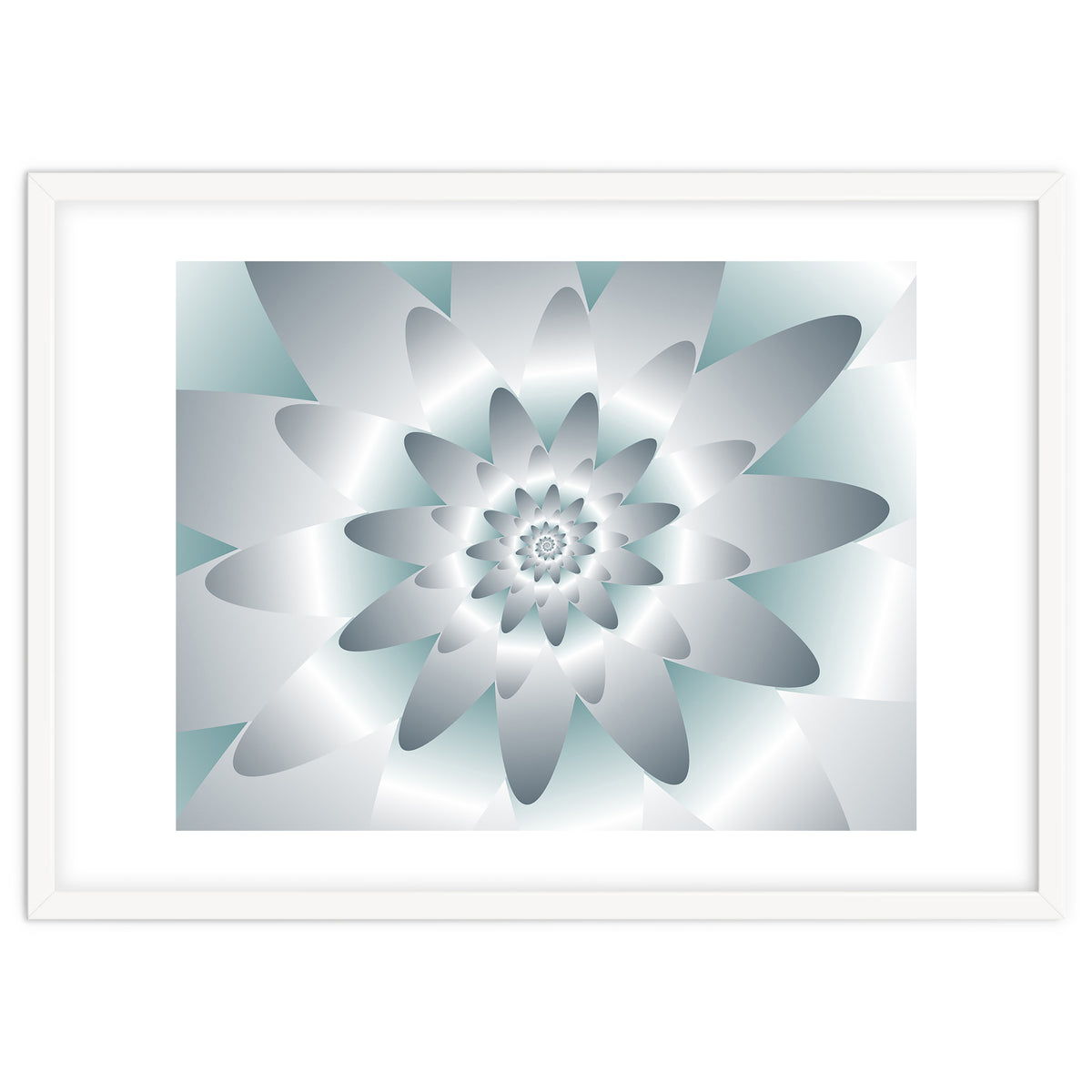 Swirl Flower Pattern