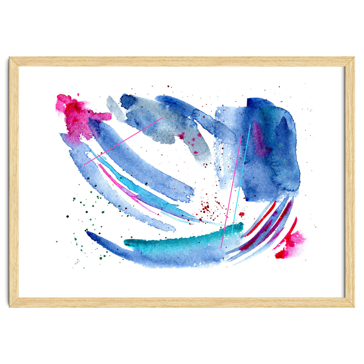 Happiness vibes || watercolor