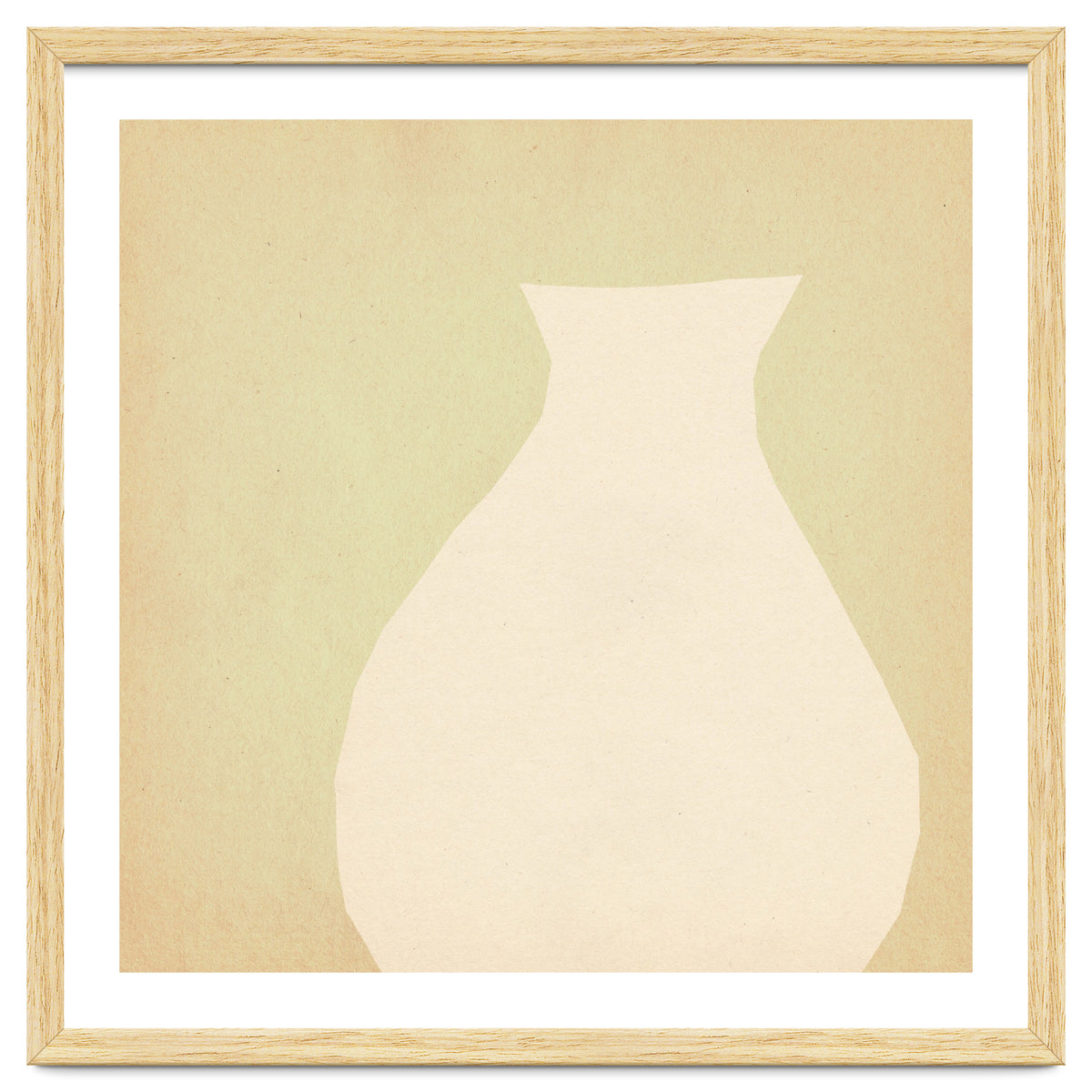 Soft green vase