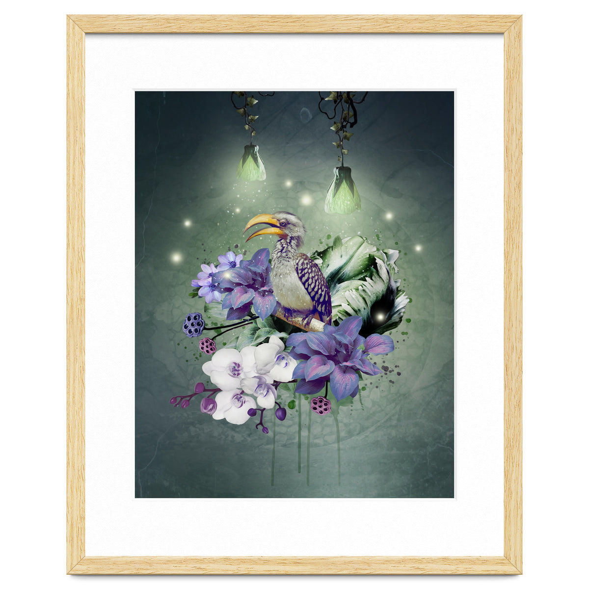 Floral Magic Hornbill