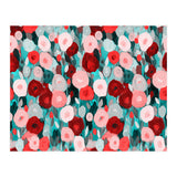 Abstract flower garden acrylic painting (Print Only) thumbnail