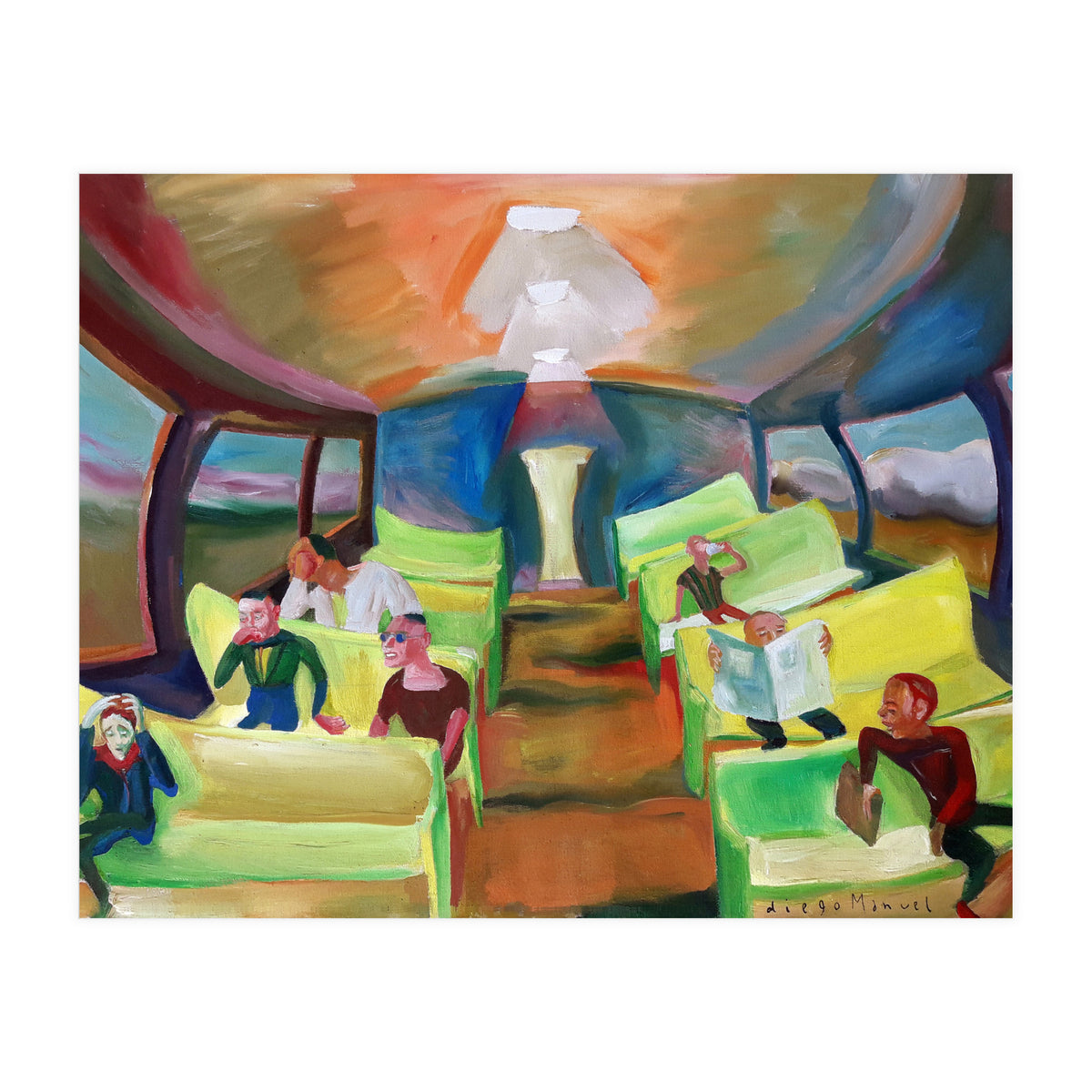 Sillas Amarillas 2 (Print Only)