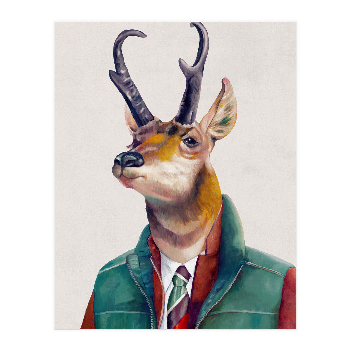 Pronghorn Deer (Print Only)