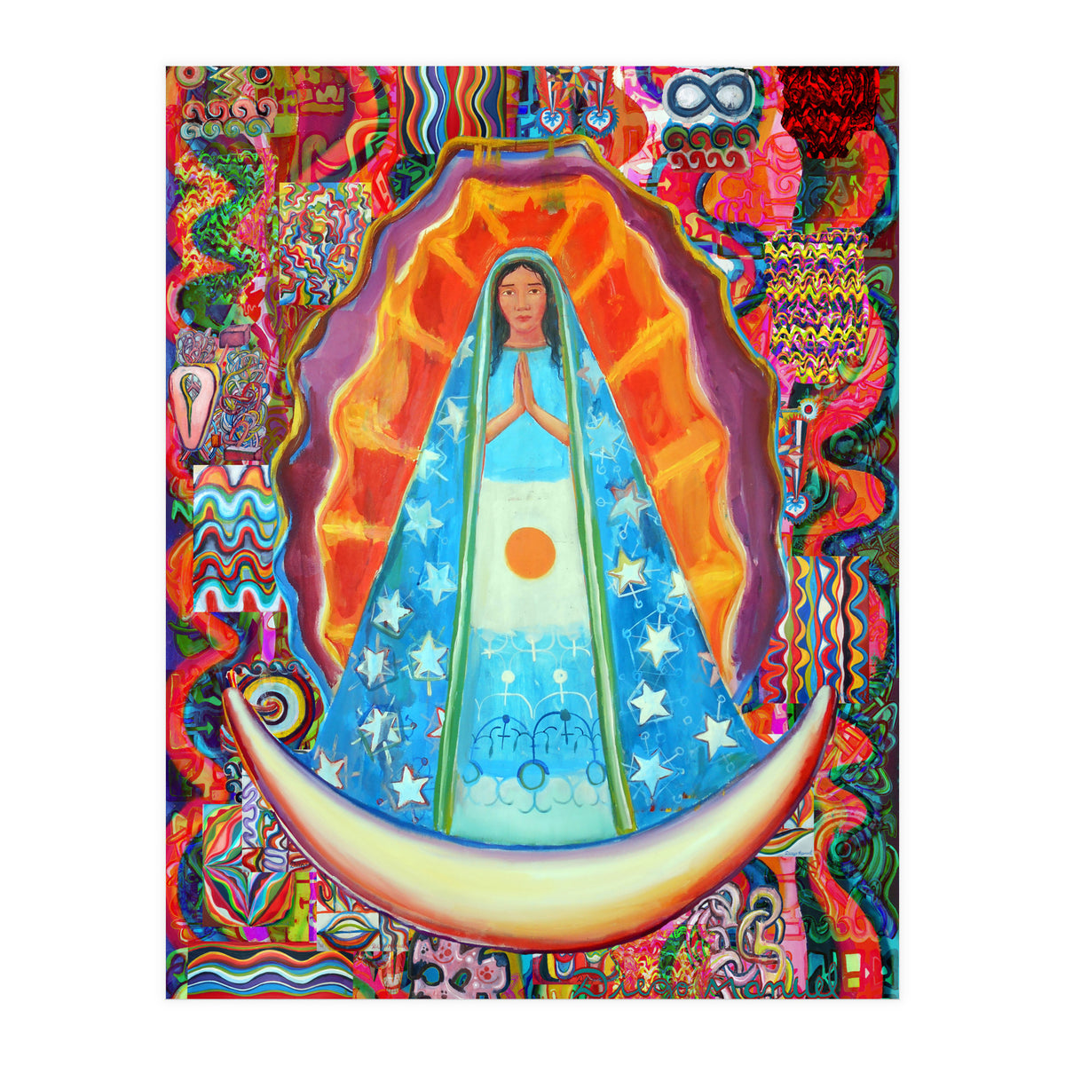 New Graffiti2022 Virgen De Lujan 2 (Print Only)