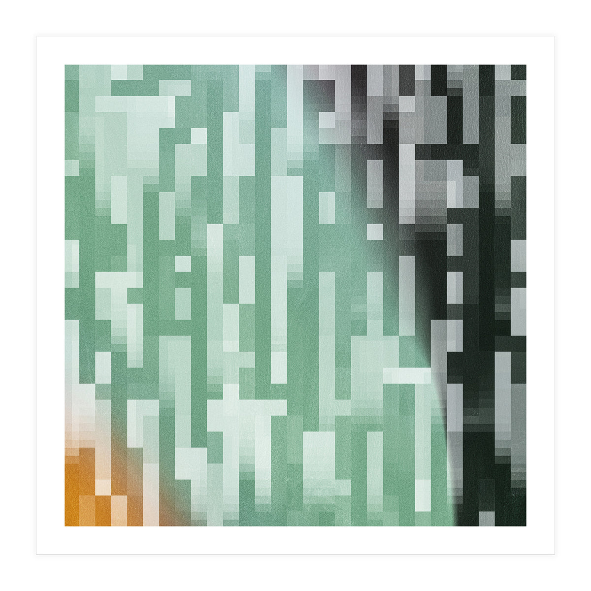 Pixel City #2 (Print Only)