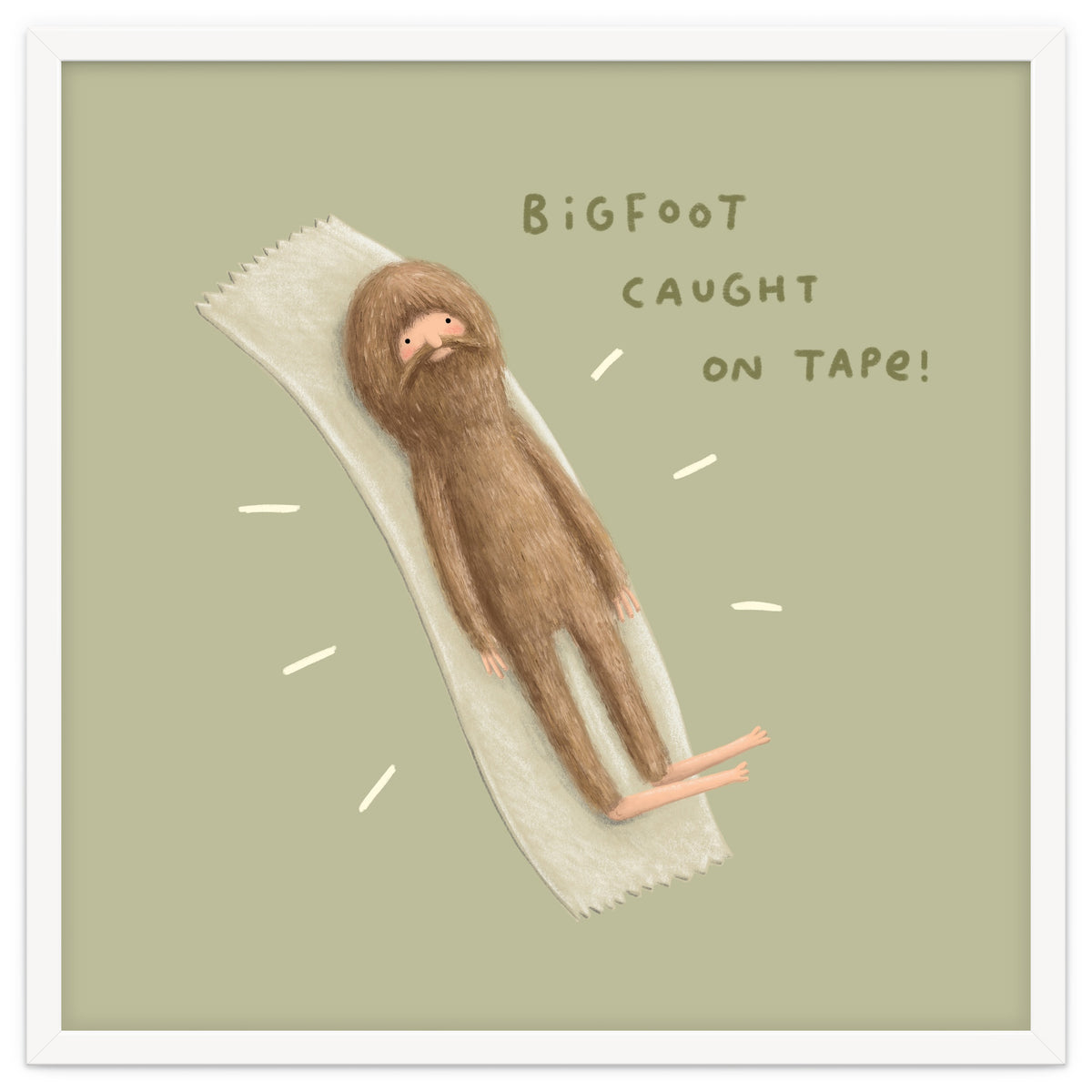 Bigfoot Caught On Tape