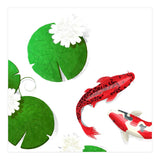 Watercolor Koi Fish Background (Print Only) thumbnail