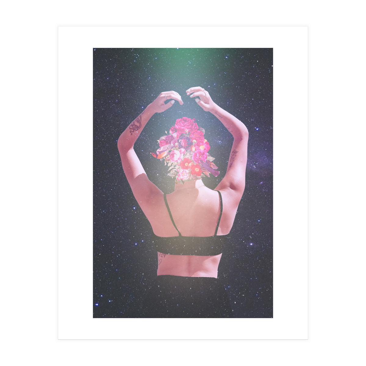 Sexy Blooming Flowers (Print Only)