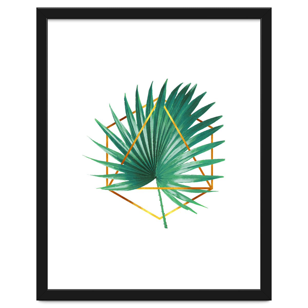 Tropical Palm Leaf 01