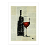 Red Wine . (Print Only) thumbnail