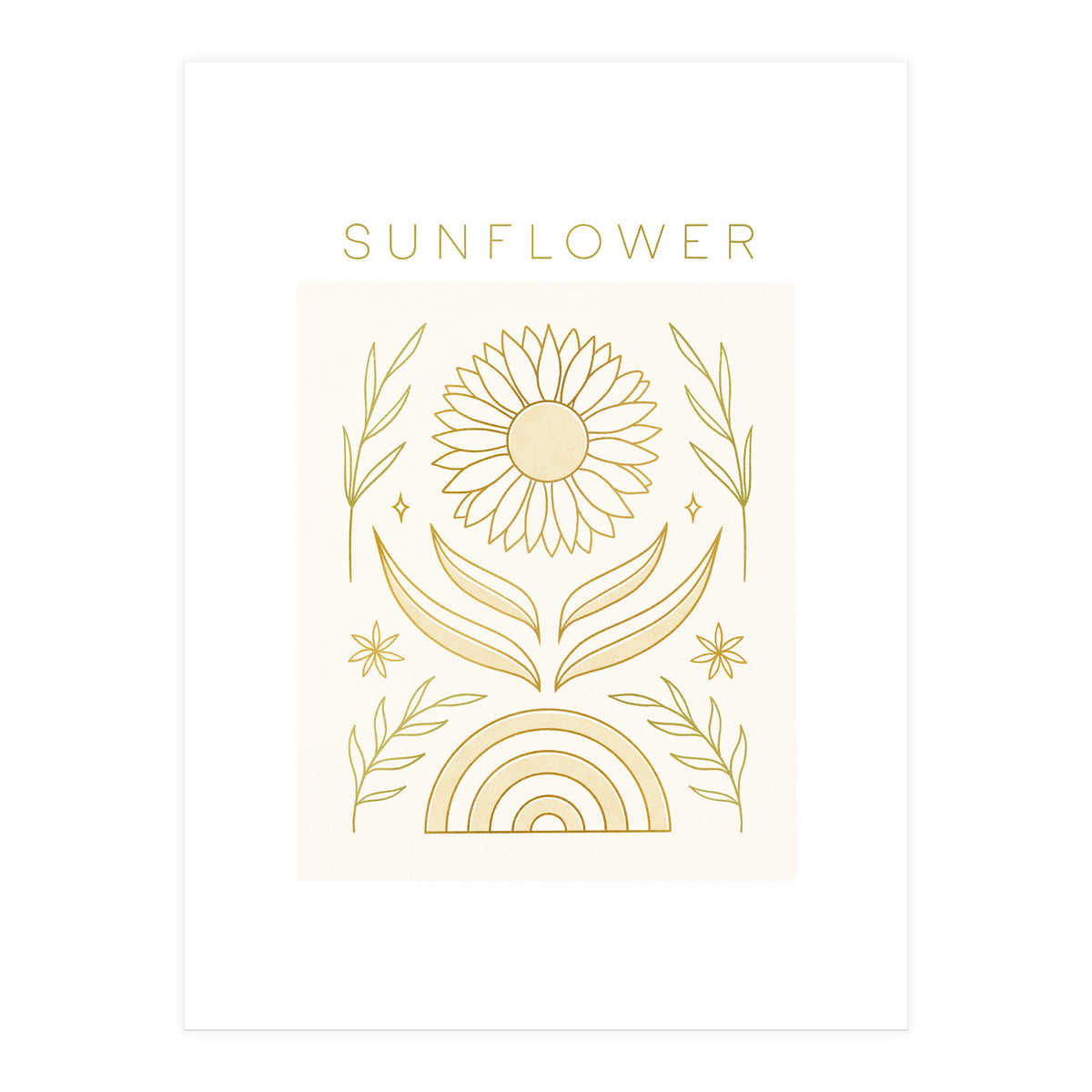 Sunflower (Print Only)