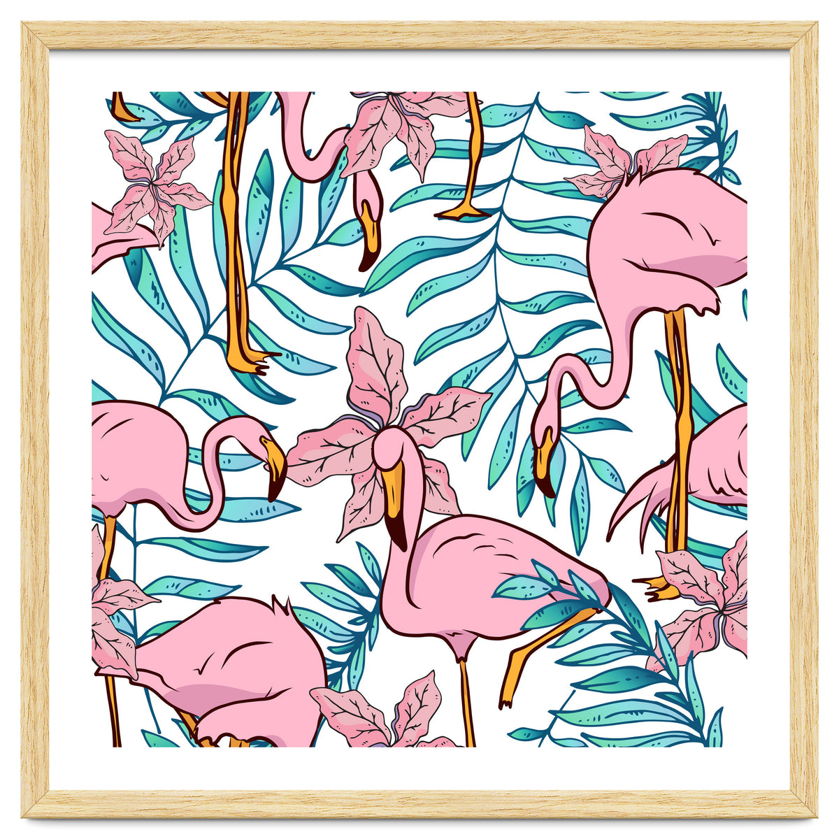 Boho Flamingo