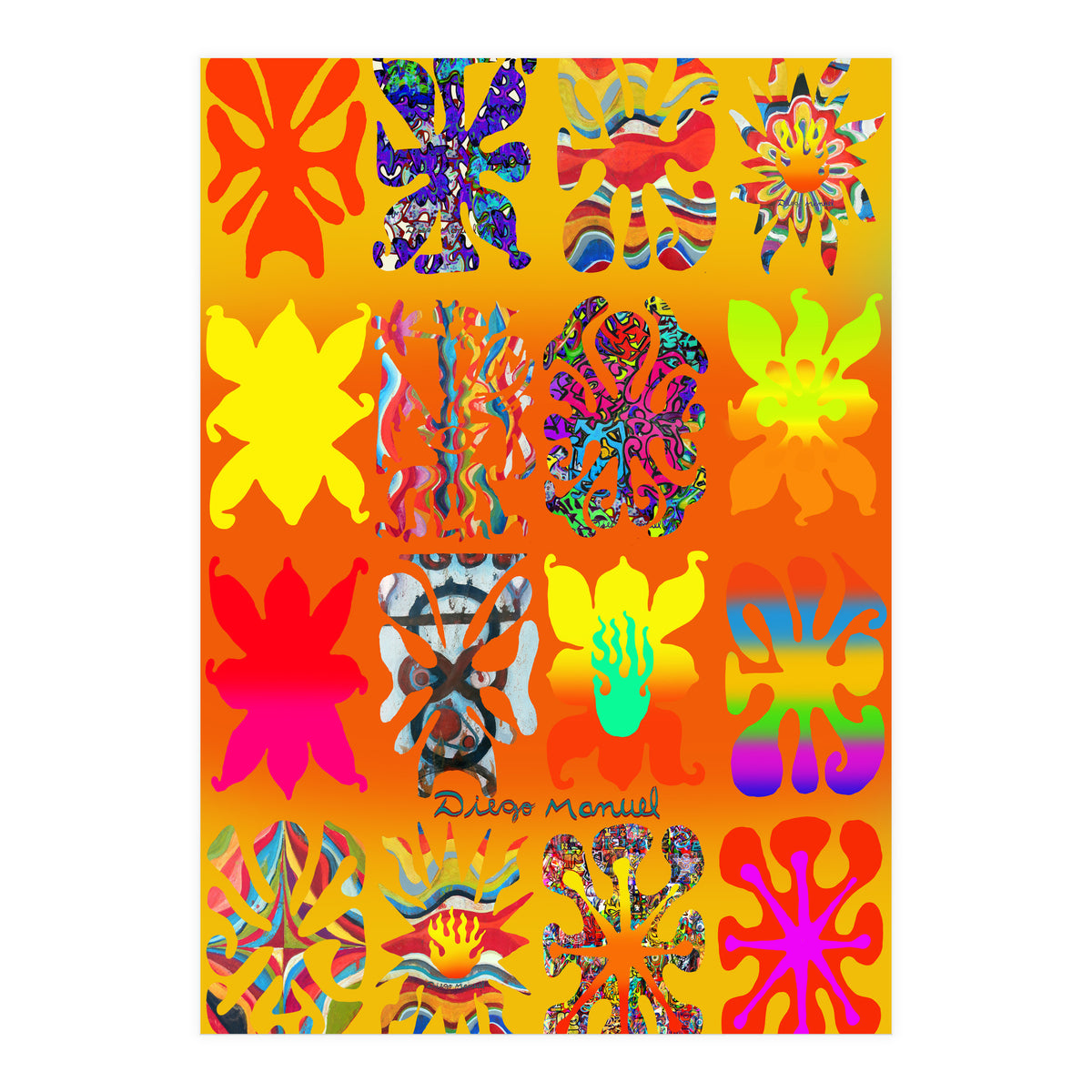 Pop Abstract 2023 Tapiz 65 (Print Only)