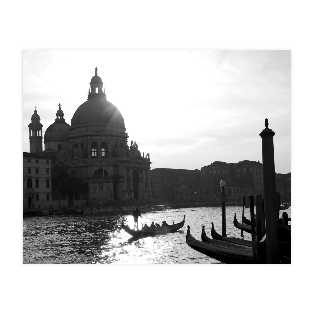 Romantic Venice Gondula  (Print Only)