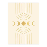 Gold Moon Phases (Print Only)