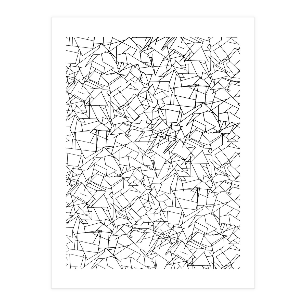 B & W Mess (Print Only)