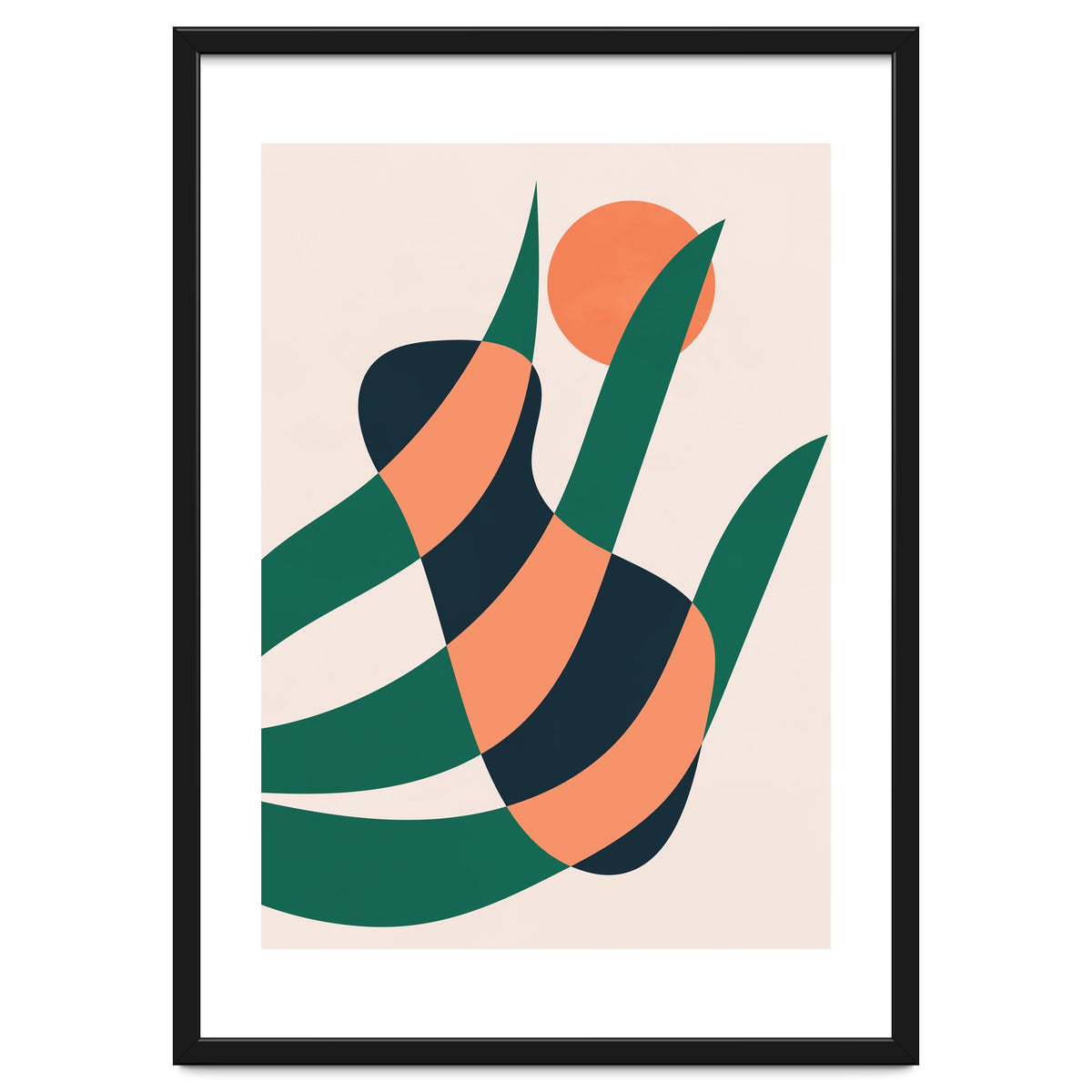 Botanical Plant Geometric Art