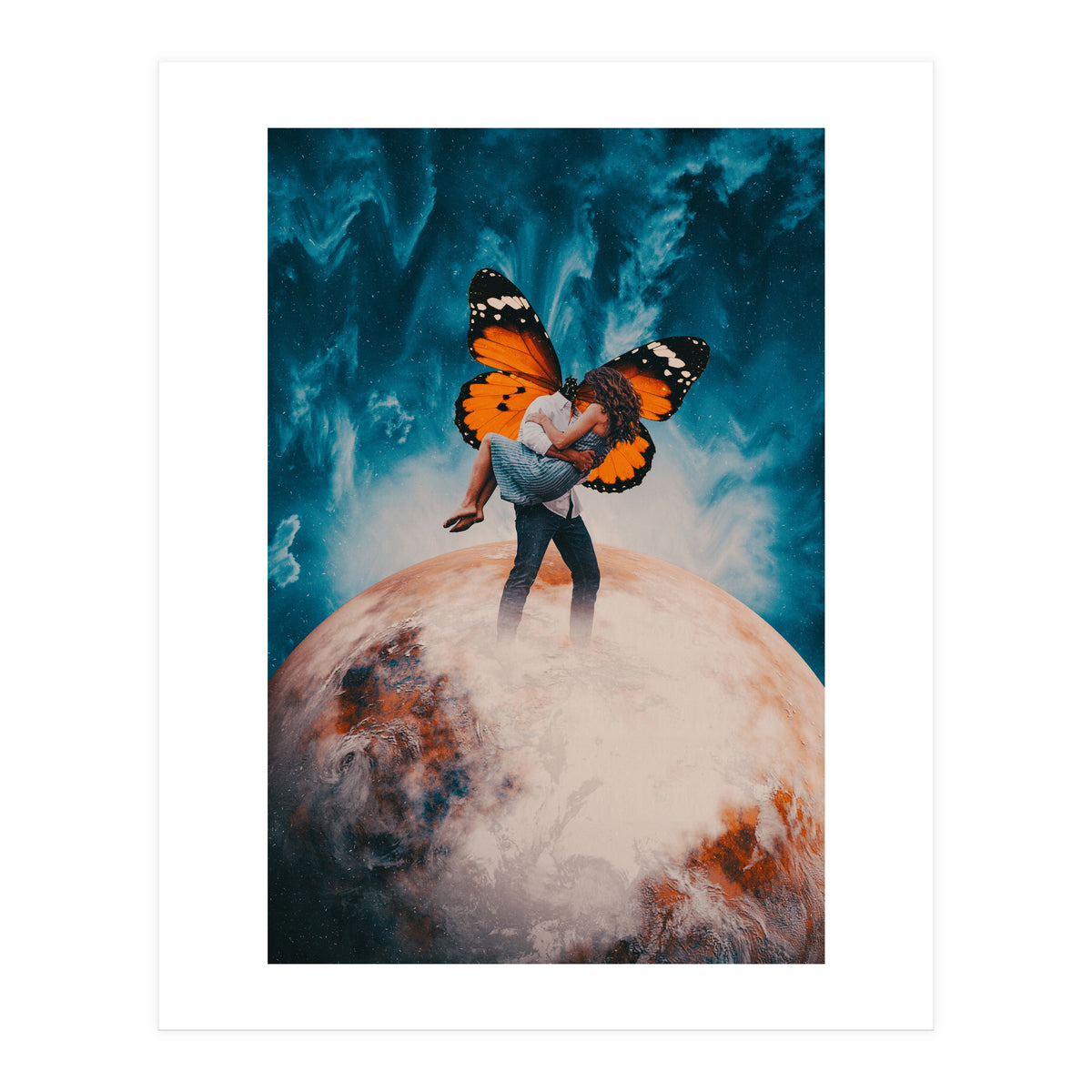 A desert around me (Print Only)