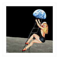 Hey Everbody Lets Go Back To Earth (Print Only)