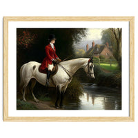 19th Century Countryside Oil Painting