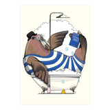 Walrus in the Bath (Print Only) thumbnail