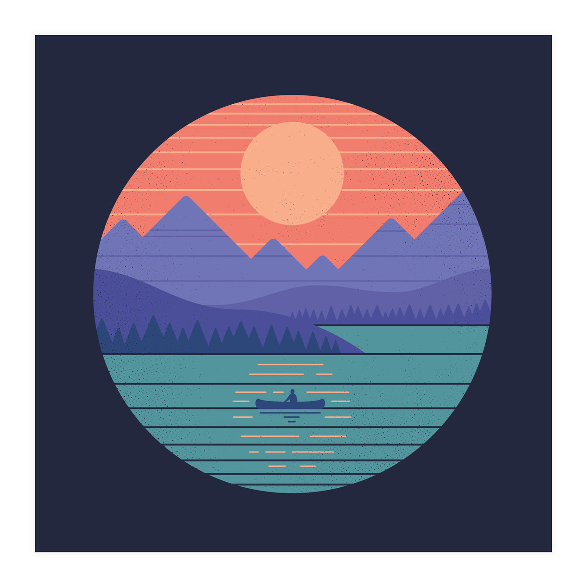 Peaceful Reflection (Print Only)