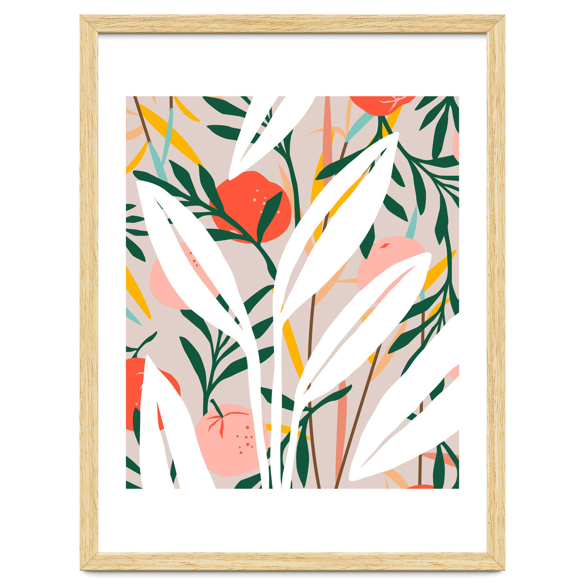 Abstract Plant Blush