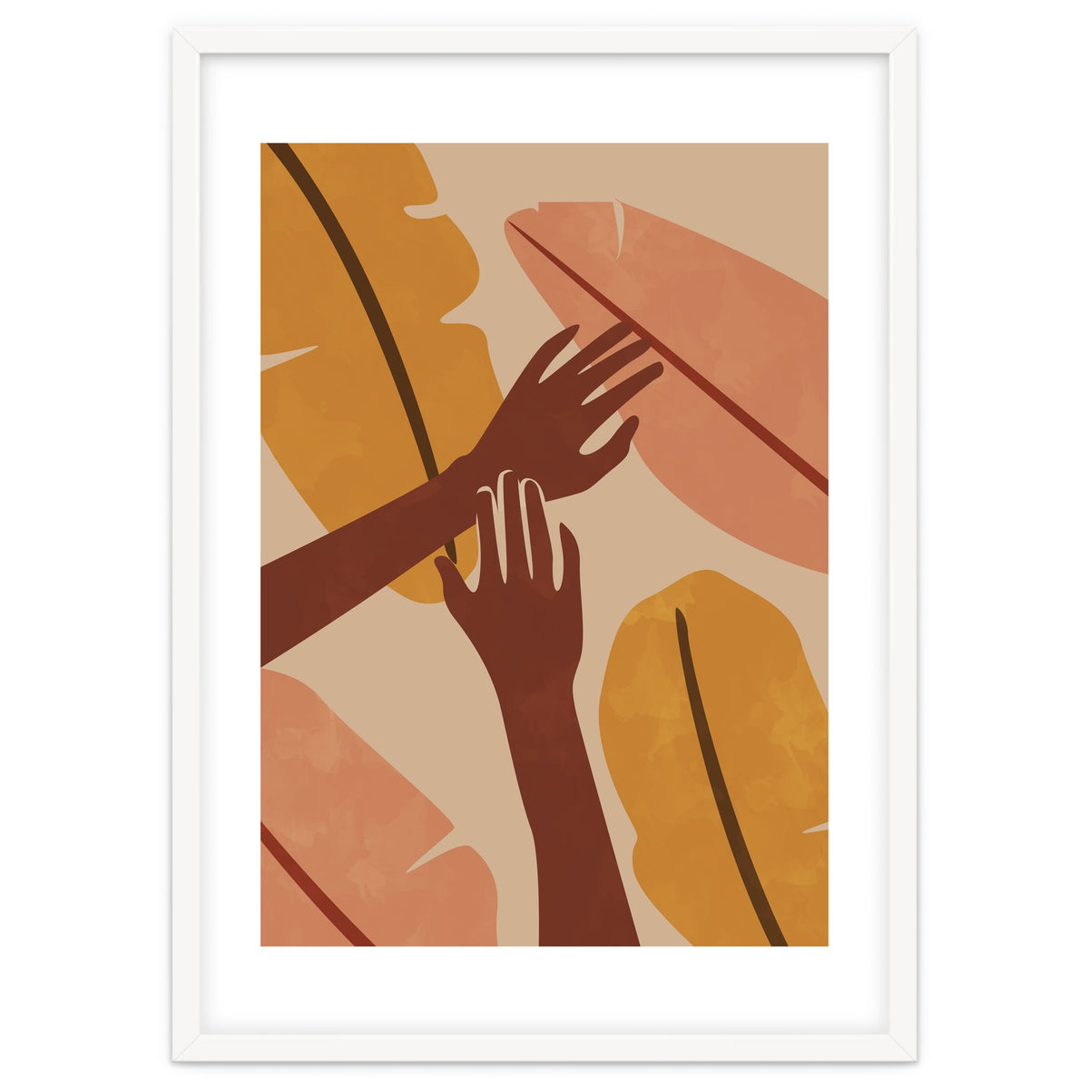 Banana Leaf Tropical Boho