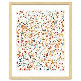 Tan Terrazzo | Eclectic Quirky Confetti Painting | Celebration Colorful Boho Happy Party Graphic thumbnail