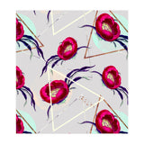 Flowery blooming with geometric II  (Print Only) thumbnail