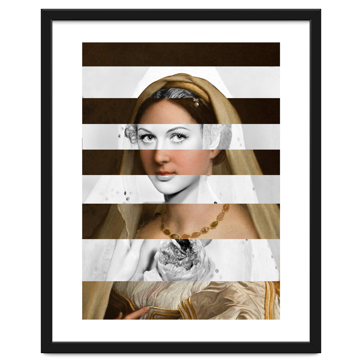 Raphael's Woman With A Veil & Hedy Lamarr