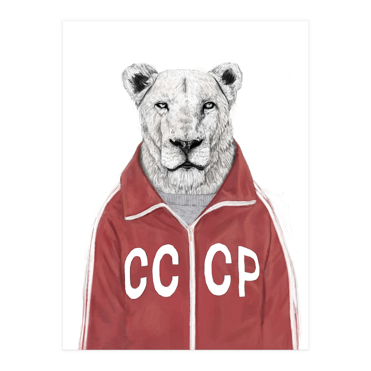 Soviet Lion (Print Only)