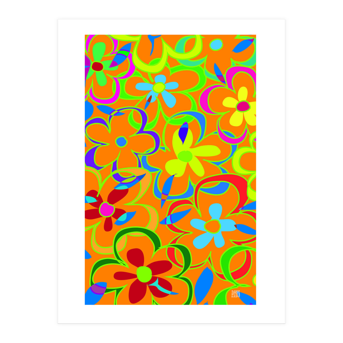 Les Fleurs 1 (Print Only)