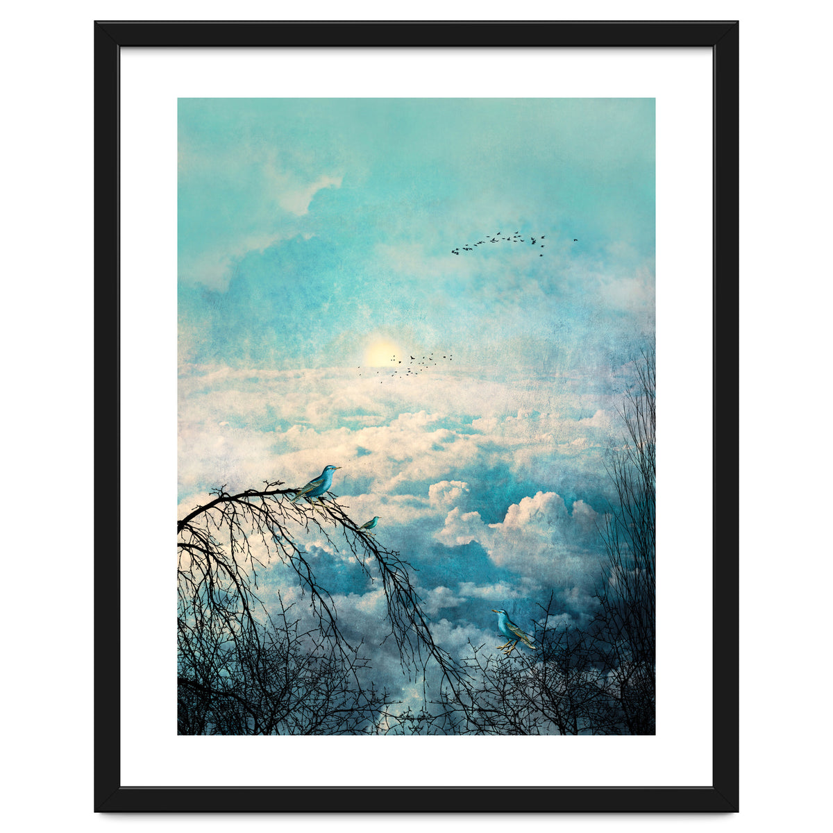 HEAVENLY BIRDS III-B Portrait